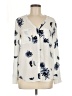 Simply Styled Ivory Long Sleeve Blouse Size M - photo 1