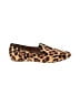 J.Crew Factory Store Animal Print Brown Tan Flats Size 7 1/2 - photo 1