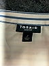 Torrid Stripes Silver 3/4 Sleeve Blouse Size 2X Plus (2) - photo 7