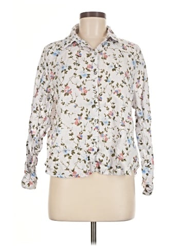 Laura Ashley Long Sleeve Blouse (view 1)