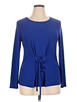 INC International Concepts Long Sleeve Blouse (view 1)