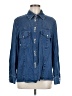 Double D Ranch Blue Long Sleeve Button-Down Shirt Size M - photo 1