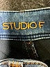 Studio F Stripes Blue Jeans Size 6 - photo 7