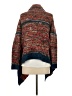 Hazel 100% Acrylic Red Cardigan Size S - photo 2