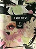 Torrid 100% Polyester Floral Black Long Sleeve Blouse Size 2X Plus (2) - photo 7