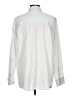 Splendid Color Block White Long Sleeve Button-Down Shirt Size L - photo 2