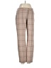 Express Outlet Plaid Brown Casual Pants Size 4 - photo 1