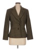 Classiques Entier Tweed Brown Wool Blazer Size 6 - photo 1