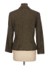 Classiques Entier Tweed Brown Wool Blazer Size 6 - photo 2
