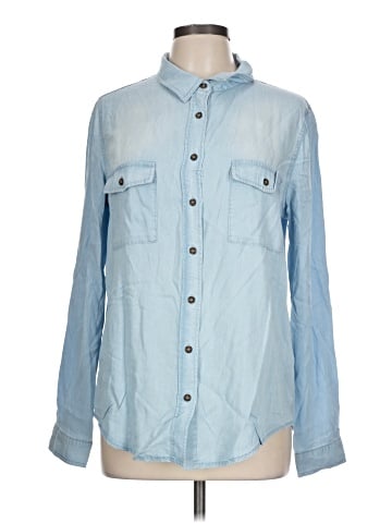 Judith March Long Sleeve Button-Down Shirt (view 1)