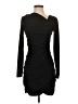Zara 100% Polyester Solid Black Cocktail Dress Size S - photo 1