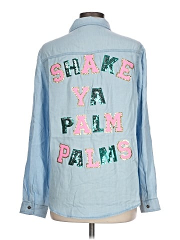 Judith March Long Sleeve Button-Down Shirt (view 2)