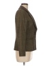 Classiques Entier Tweed Brown Wool Blazer Size 6 - photo 4