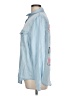 Judith March 100% Tencel Color Block Blue Long Sleeve Button-Down Shirt Size L - photo 5