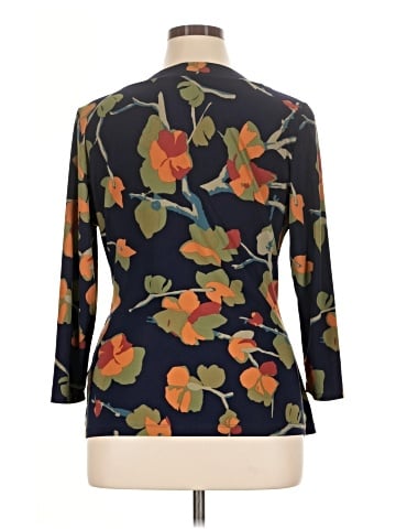 Lauren by Ralph Lauren 3/4 Sleeve Blouse (view 2)
