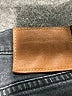 Levi's Chevron-herringbone Black Jeans Size 36 waist - photo 7