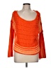 Free People Orange Pullover Sweater Size XS - photo 1