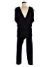 Arden B. Solid Black Jumpsuit Size M - photo 1