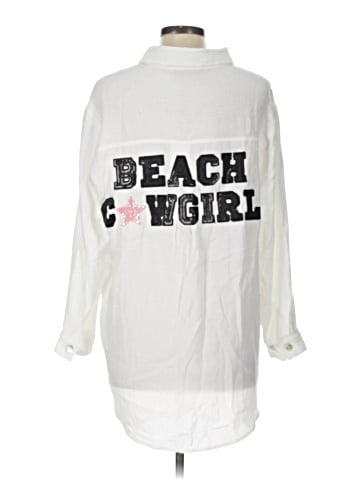 Judith March Long Sleeve Button-Down Shirt (view 2)
