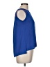 Mossimo 100% Polyester Blue Sleeveless Blouse Size M - photo 4