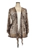 Vision U.S.A. Brown Tan Kimono Size 2X - photo 1