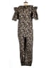 Let Me Be Paisley Brown Jumpsuit Size M - photo 2
