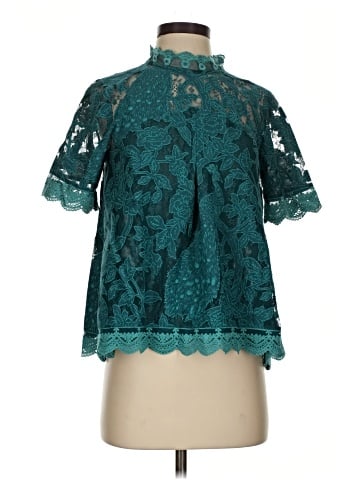 HD in Paris Short Sleeve Blouse (view 1)