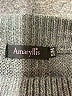 Amaryllis Color Block Gray Turtleneck Sweater Size S - photo 7