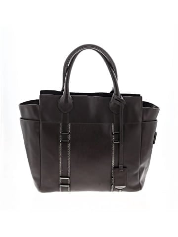 Reiss Leather Satchel (view 1)