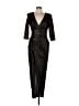 Xscape Metallic Black Gold Cocktail Dress Size 10 (petite) - photo 1