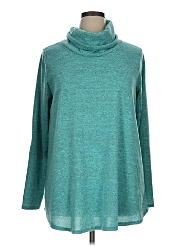 Cool Melon Turtleneck Sweater (view 1)
