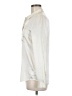UNTUCKit Metallic Ivory Blouse Size 6 - photo 5