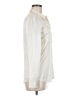 UNTUCKit Metallic Ivory Blouse Size 6 - photo 4