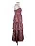 Lulus 100% Polyester Burgundy Cocktail Dress Size S - photo 4