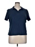 Basic Editions 100% Cotton Blue Short Sleeve Polo Size XL - photo 1