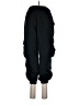 Assorted Brands 100% Polyester Black Cargo Pants Size L - photo 2