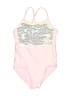 More Than Magic Graphic Pink One Piece Swimsuit Size 6X - photo 1
