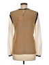 Max Mara Tan Long Sleeve Blouse Size 6 - photo 2