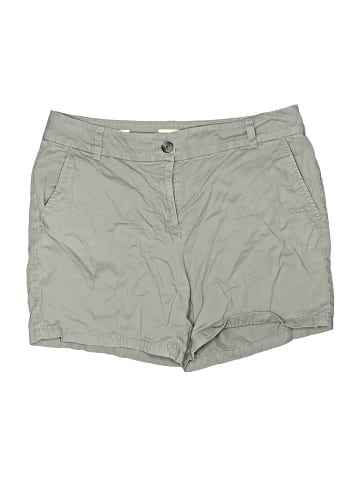 Ann Taylor LOFT Outlet Khaki Shorts (view 1)