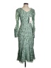 Mac Duggal 100% Polyester Green Cocktail Dress Size 2 - photo 1