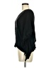No Boundaries 100% Rayon Black 3/4 Sleeve Blouse Size 7 - photo 5