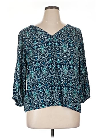St. John's Bay 3/4 Sleeve Blouse (view 1)
