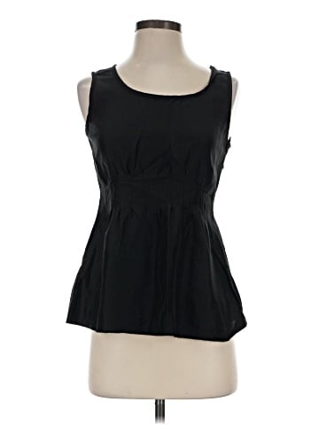 Barneys New York Sleeveless Silk Top (view 1)