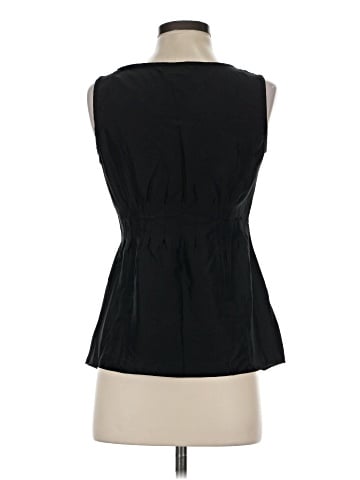 Barneys New York Sleeveless Silk Top (view 2)