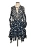 Ulla Johnson 100% Silk Blue Cocktail Dress Size 2 - photo 1