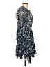 Ulla Johnson 100% Silk Blue Cocktail Dress Size 2 - photo 4