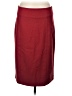 Ann Taylor Solid Burgundy Formal Skirt Size 8 - photo 1