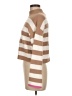Sincerely Jules Stripes Tan Turtleneck Sweater Size M - photo 5