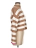 Sincerely Jules Stripes Tan Turtleneck Sweater Size M - photo 4