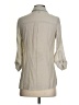BCX Gray 3/4 Sleeve Button-Down Shirt Size S - photo 2